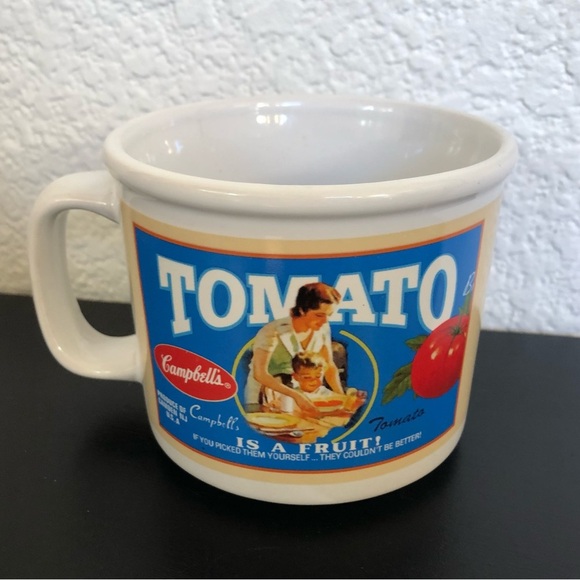 Campbell's Soup Coffee Mug Cup With Sunny Good & Tomato On Each Side - Picture 2 of 4